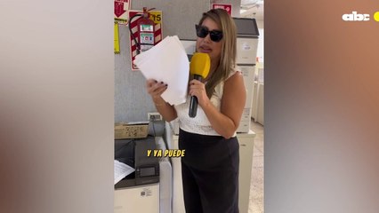 Leti Medina haciendo de las suyas