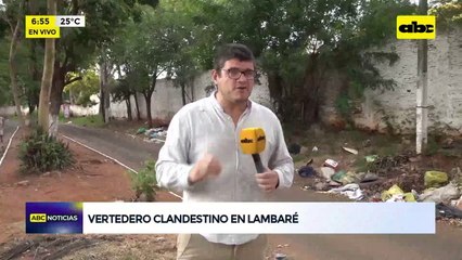 Video: Vertedero clandestino en Lambaré
