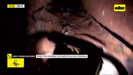 Video: Encontraron múltiples huellas datilares