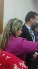 Así reaccionó la senadora Zenaida Delgado ante escrache en la Cámara de Senadores