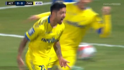 Primer gol de Sergio Diaz en Grecia