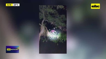 Video: Hallan cadáver en un arroyo de Capiatá