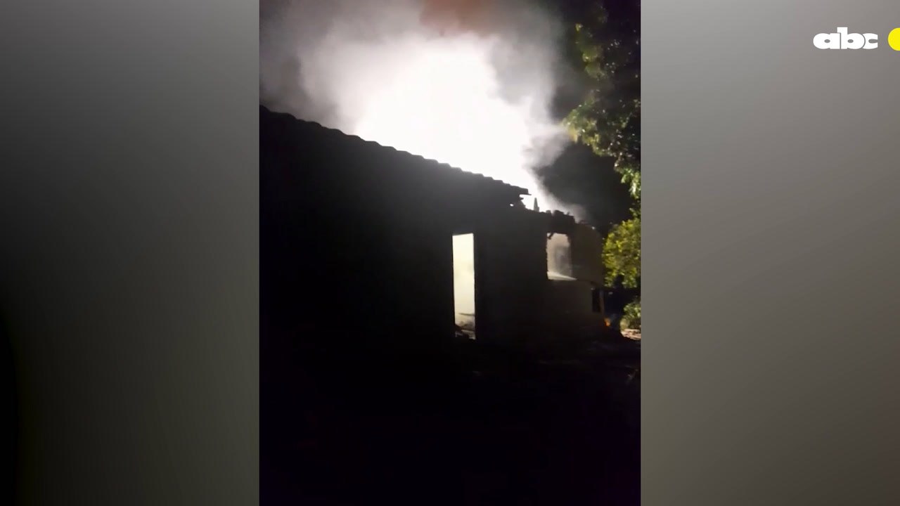 Voraz incendio