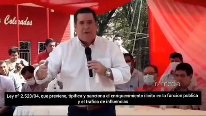 Horacio Cartes Alentado A Sus Dirigentes A Cometer Tráfico De Influencias