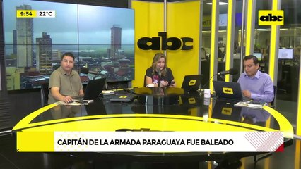 Video: Capitán de la Armada paraguaya fue herido de un disparo