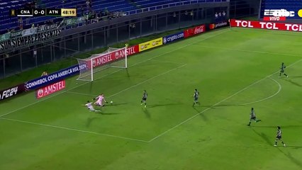 El tanto de Diego Duarte en la victoria de Nacional en la Copa Libertadores