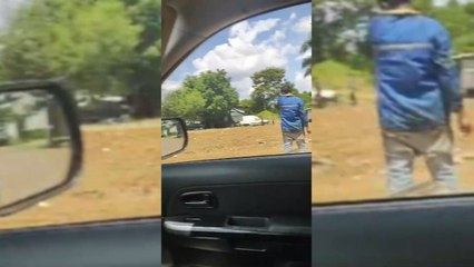 Denuncian uso de máquinas y funcionarios de Municipalidad de Luque para arreglar terreno privado para lomiteros