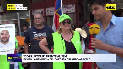 “Corruptour” frente al JEM: exigen la renuncia del cartista Orlando Arévalo