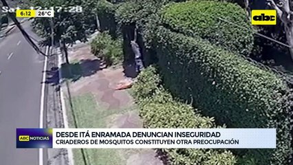 Video: Vecinos de Itá Enramada denuncian inseguridad