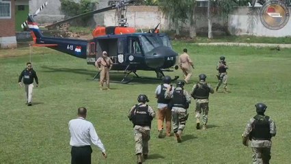 Traslado De José Alberto Insfrán, Conocido Como El Narcopastor Desde La Senad A Emboscada