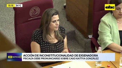 Video: Fiscal general dice que se expedirá sobre acción presentada por Kattya González