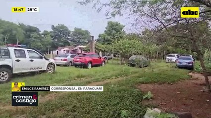 Paraguarí: presunto feminicidio y posterior suicidio