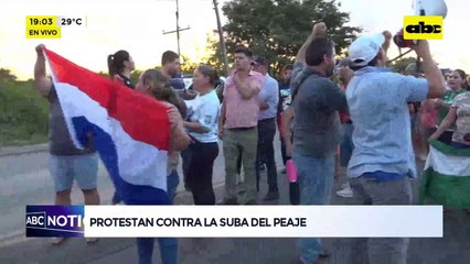 Rotonda de Remansito: protestan contra la suba del peaje