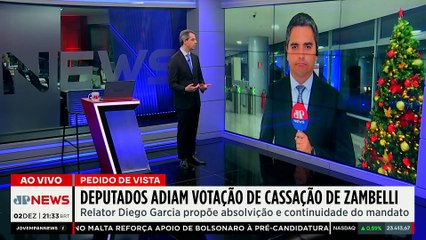 Deputados adiam votação de parecer que pede para manter mandato de Zambelli