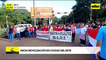 Video: Hartos de la inseguridad, esteños se movilizan en reclamo de acciones