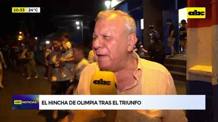 Video: el hincha de Olimpia opina tras el triunfo ante Sportivo 2 de Mayo