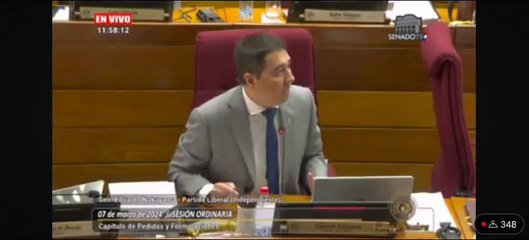 Nakayama trata de "cobarde" al Fiscal General Del Estado, Emiliano Rolón