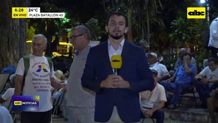 Video: Exobreros de Itaipú exigen cobro de pagos pendientes