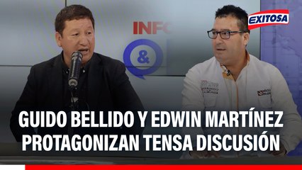 🔴🔵 Guido Bellido y Edwin Martínez protagonizan TENSA DISCUSIÓN: "Hay gente bien SINVERGÜENZA"