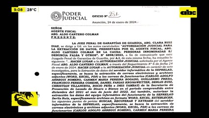 Sospechosa orden para extracción de datos de Seprelad