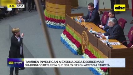 Video: También investigan a exsenadora Desirée Masi