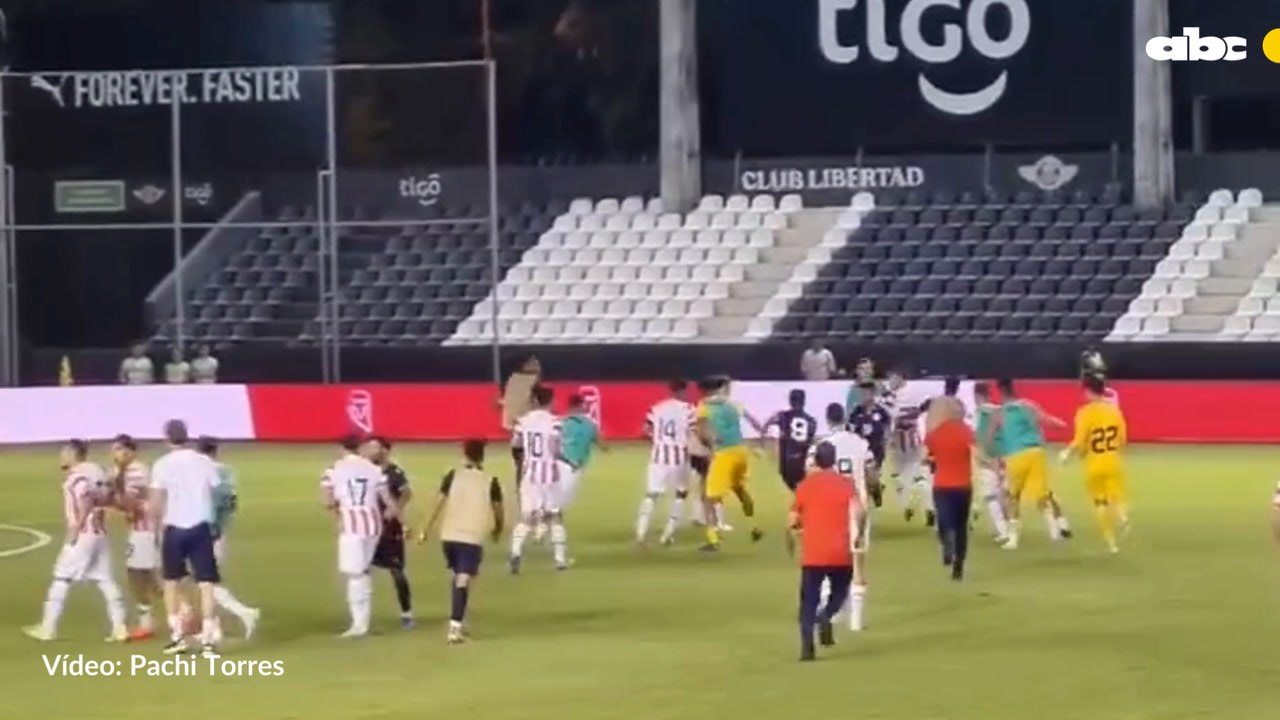 La batalla campal entre jugadores de Paraguay y República Dominicana