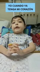 Video de Milan recordando que donar órganos salva vidas