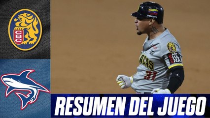 Resumen del juego Leones del Caracas vs Tiburones de La Guaira | 02 de diciembre de 2025