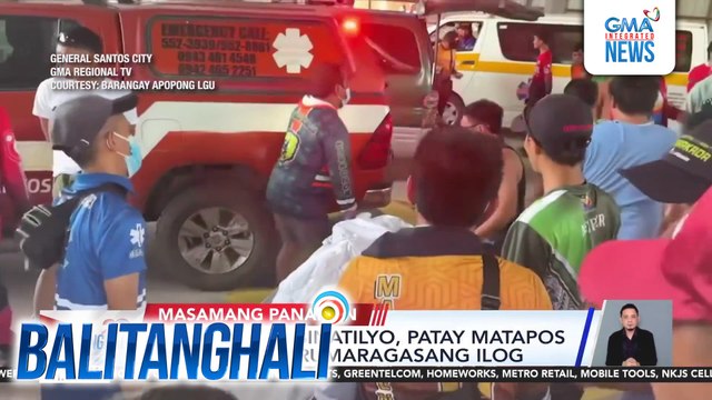17-anyos na binatilyo, patay matapos tangayin ng rumaragasang ilog | Balitanghali