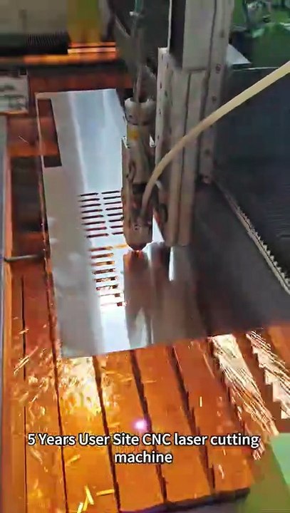 user site visit for cnc laser cutting and welding stainless steel fab