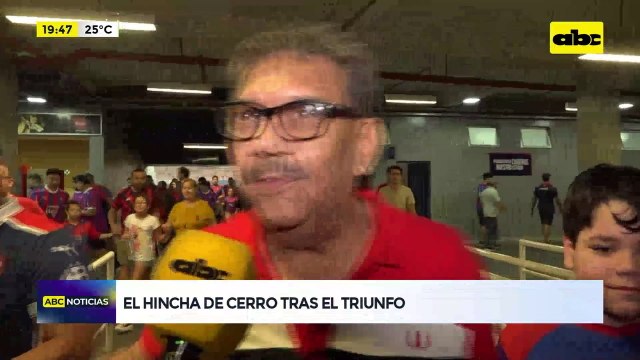 Video: el hincha de Cerro Porteño opina tras el triunfo ante Nacional