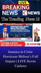 Jamaica in Crisis: Hurricane Melissa’s Full Impact | LIVE Storm Updates