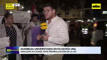 Hambre Cero: marcha ‘’en silencio’' de estudiantes y plenaria universitaria en la UNA