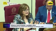 Video: “Hambre Cero” recibe duras críticas durante debate en el Senado