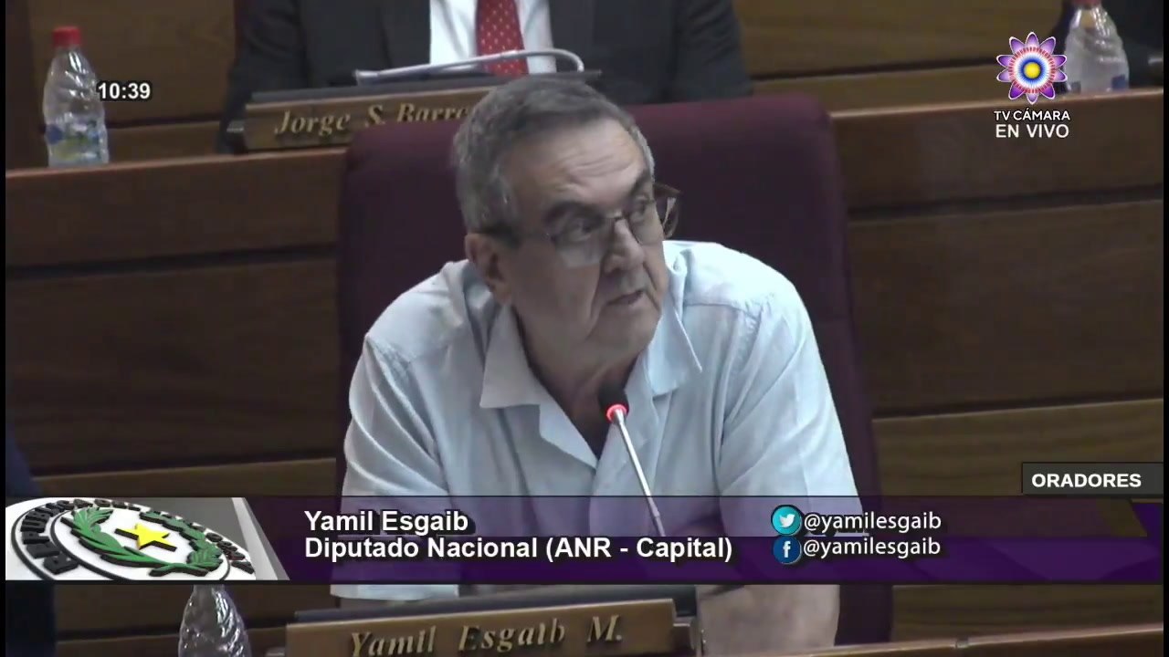 Yamil Esgaib, diputado colorado cartista trata de "akané" e "itavy kaka" a estudiantes que reclaman Arancel Cero