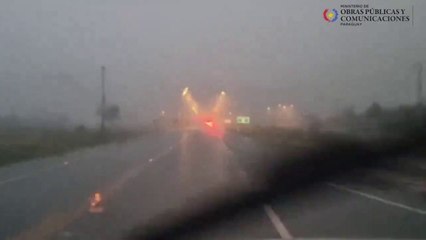 Video Compartido Por El Ministerio De ÓBras Públicas De La Zona Del Accidente De Montelindo