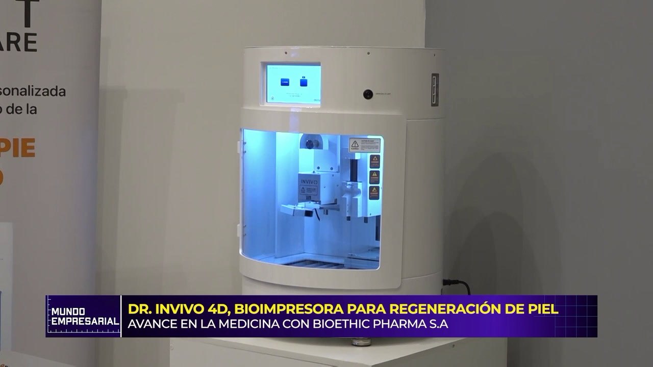 Video: Dr. INVIVO 4D, la primera bioimpresora para regeneración de piel