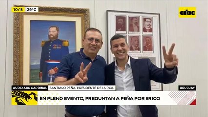 Santiago Peña Volvio A Defender La Restitución De Fueros A Erico Galeano