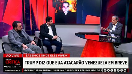 Especialistas comentam possível ataque dos EUA à Venezuela | VISÃO CRÍTICA