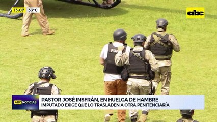 Pastor José Insfrán, en huelga de hambre: exige que lo trasladen a otra penitenciaría