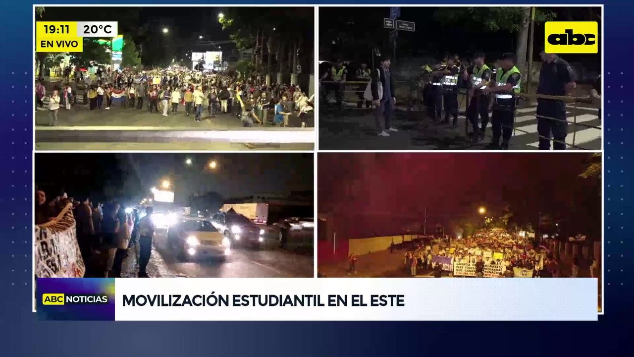 Video: movilizaciones estudiantiles se expanden por todo el país