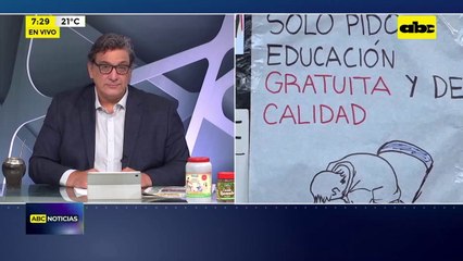 Estudiantes de Medicina de la UNA se suman a las medidas de protesta