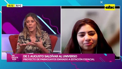 De J. Augusto Saldívar llevando a Paraguay al espacio: conocemos mas de Alma Ocampos