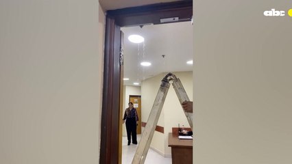 Llueve más adentro que afuera en Cámara de Diputados