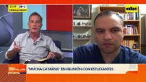 Arancel Cero: debate entre un estudiante y el viceministro de la Educación