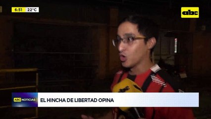 El hincha de Libertad opina tras derrota