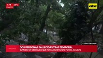 Temporal en Luque: una fallecida y una desaparecida