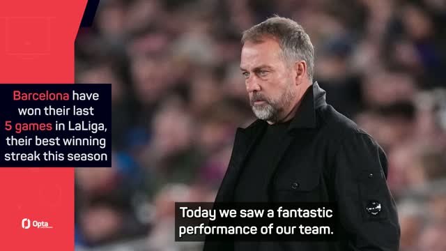 Flick sees Barca improvement after recent losses