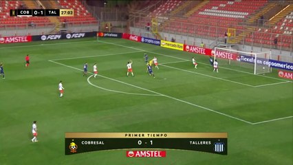 El Gol de Ramón Sosa en el triunfo de Talleres de Córdoba en Chile