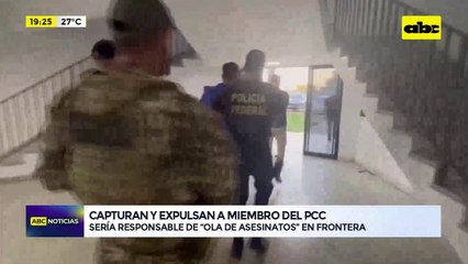 Video: capturan y expulsan del país a miembro del PCC